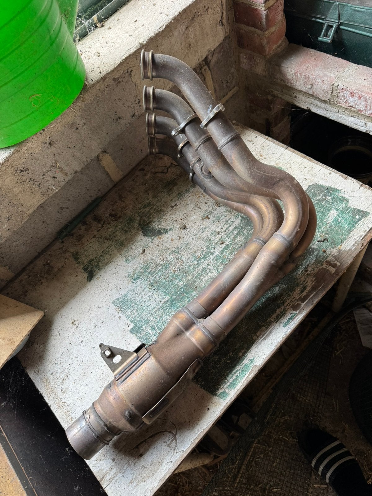 Honda cbr sc59 voorbocht (headers), Ophalen