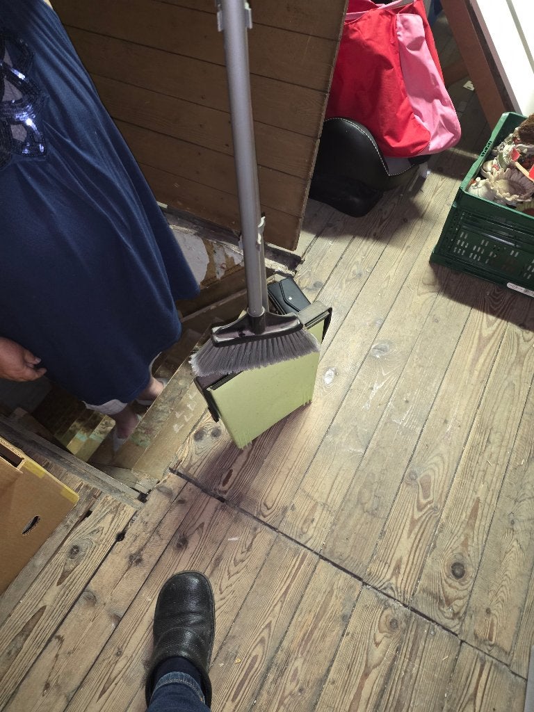 Stoffer en blik, Maison & Meubles, Enlèvement, Brosse ou Balai