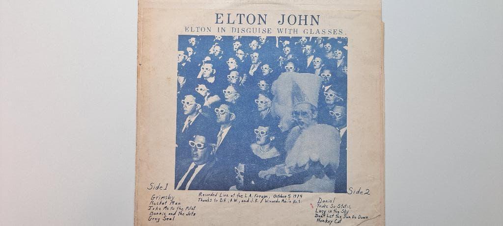Lp ELTON JOHN, Ophalen of Verzenden, Gebruikt