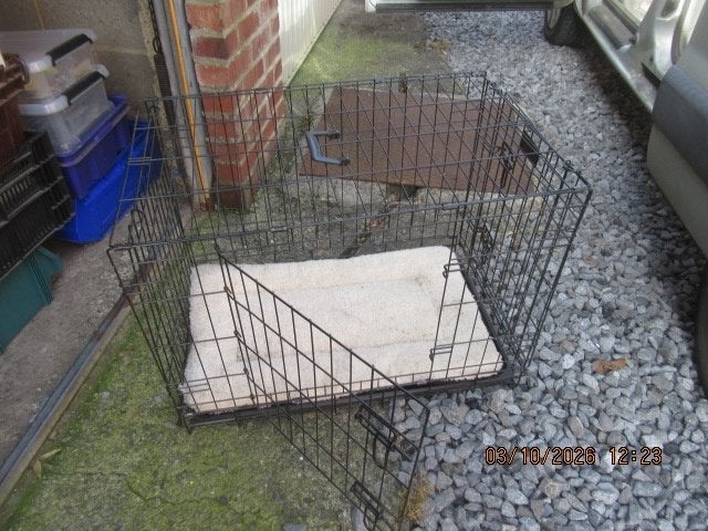 cage pliable en metal + plaid, Autres marques, Enlèvement, Neuf, Autres types