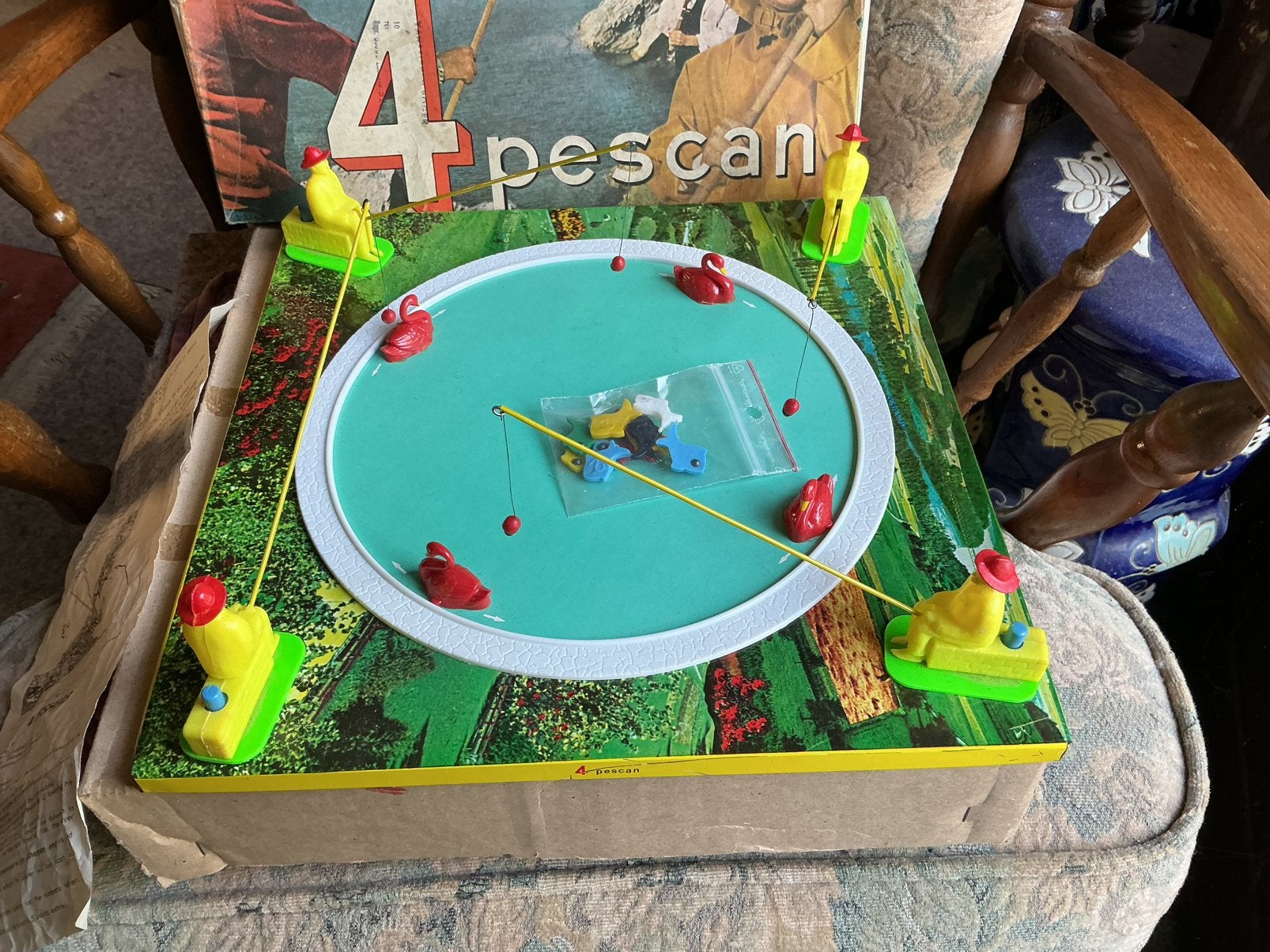 Jeu de de pêche « Congost « pour 4 pers ., Tickets & Billets