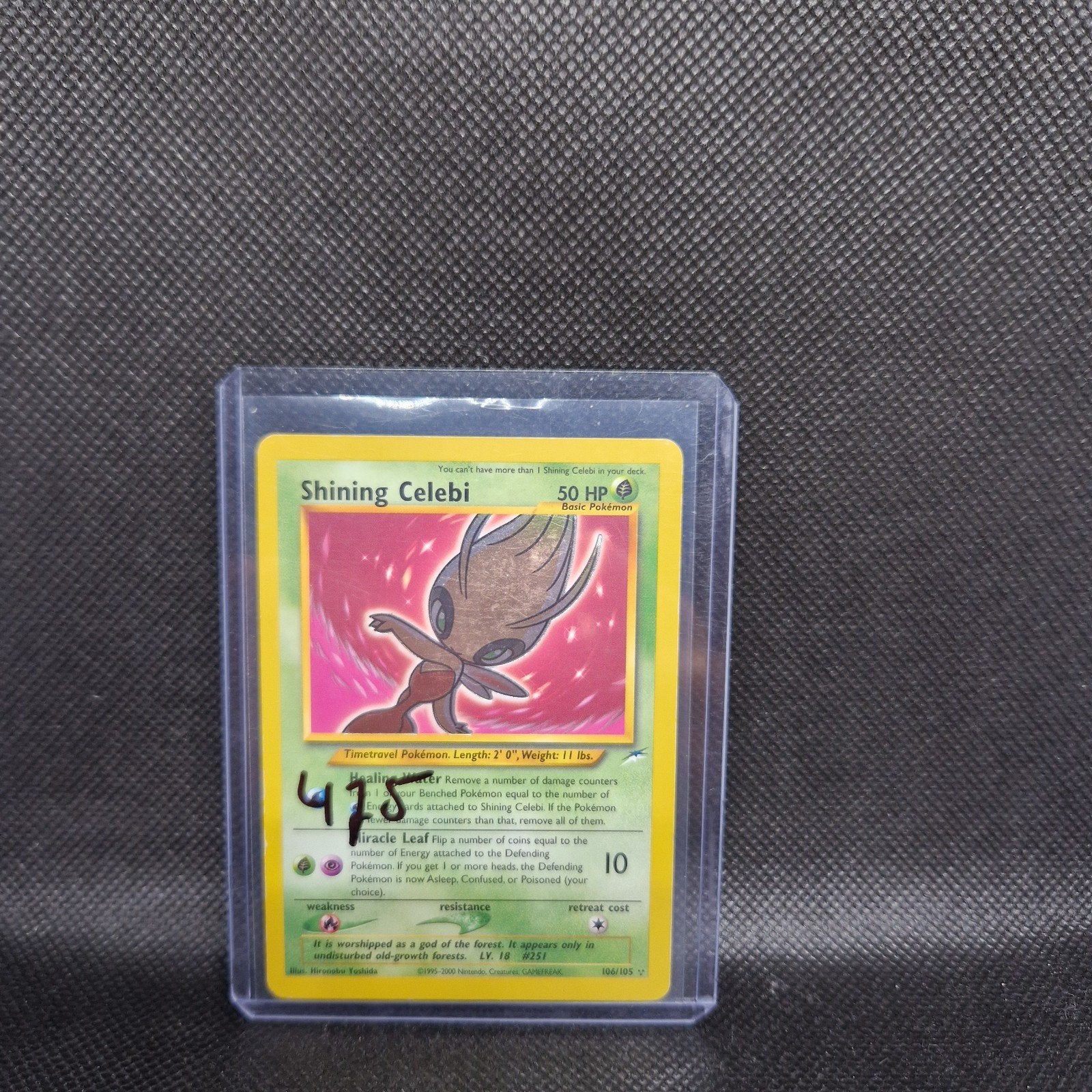 Shining Celebi Neo Destiny, Ophalen of Verzenden