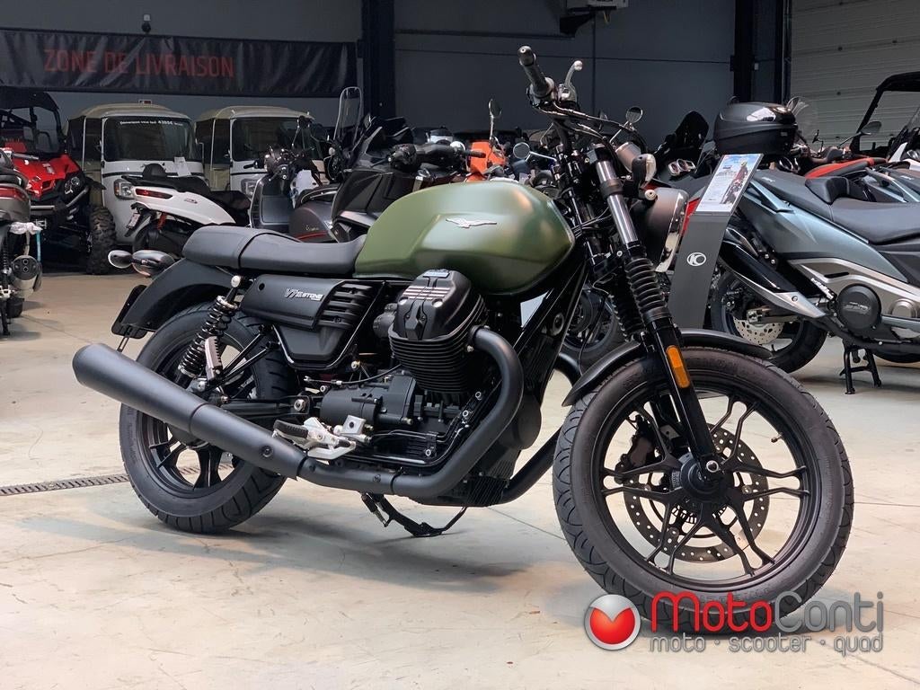 Moto Guzzi V7 III Stone E5+ [-5%] [Fijn .0%], Nieuw, Bedrijf, Meer dan 35 kW, Overig