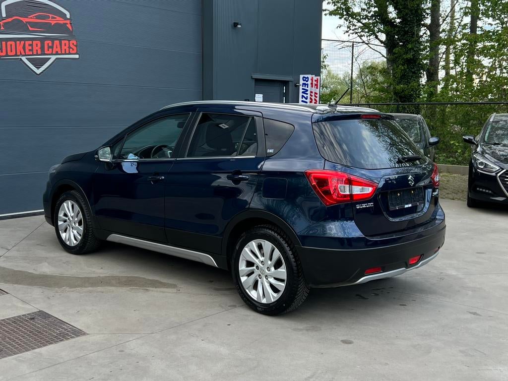 Suzuki SX4 S-Cross 1.0 Turbo Boosterjet Automaat, Auto's, Automaat, Stof, Blauw, 988 cc