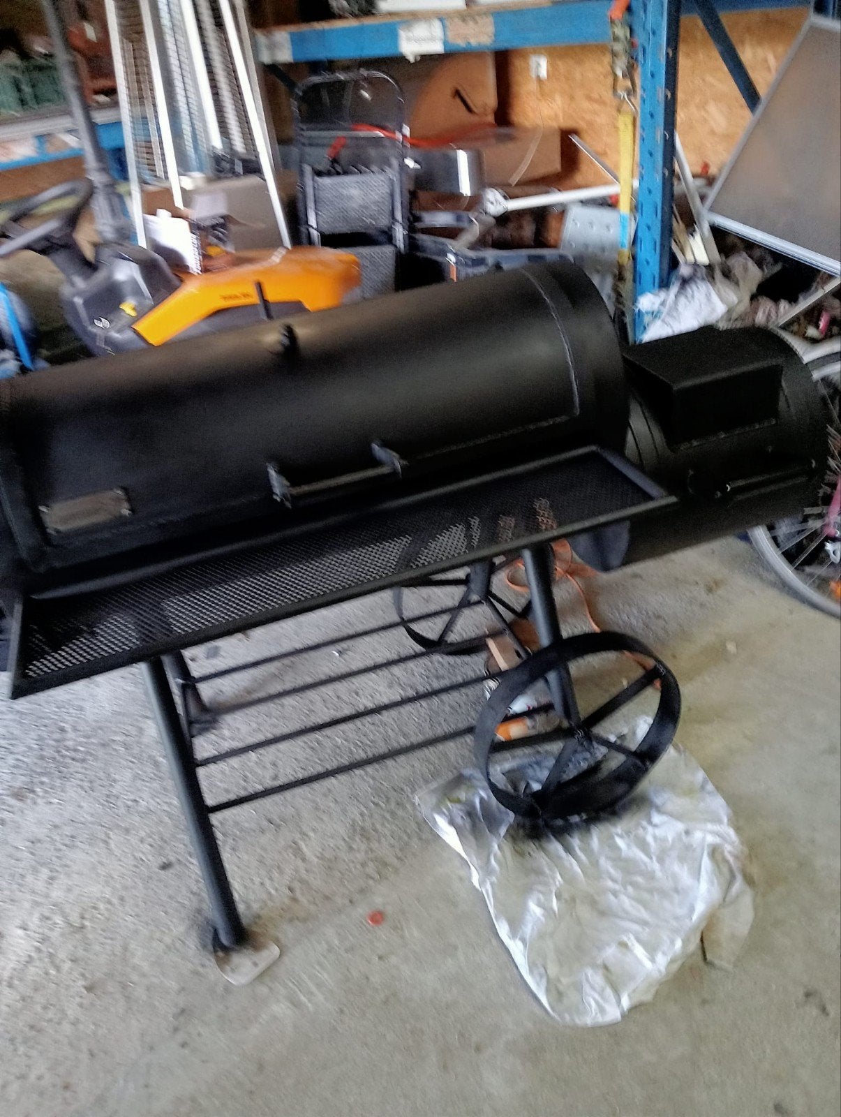 Barbecue met rooksysteem, Tuin en Terras, Ophalen