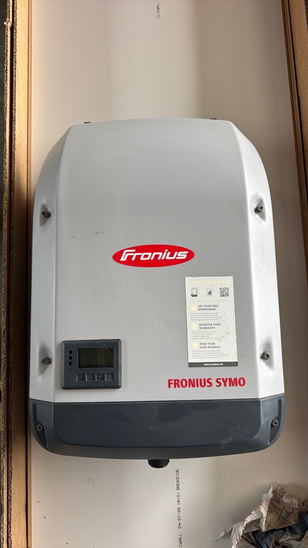 Inverter fronius omvormer 3 fase 5kwh, Ophalen, Zo goed als nieuw