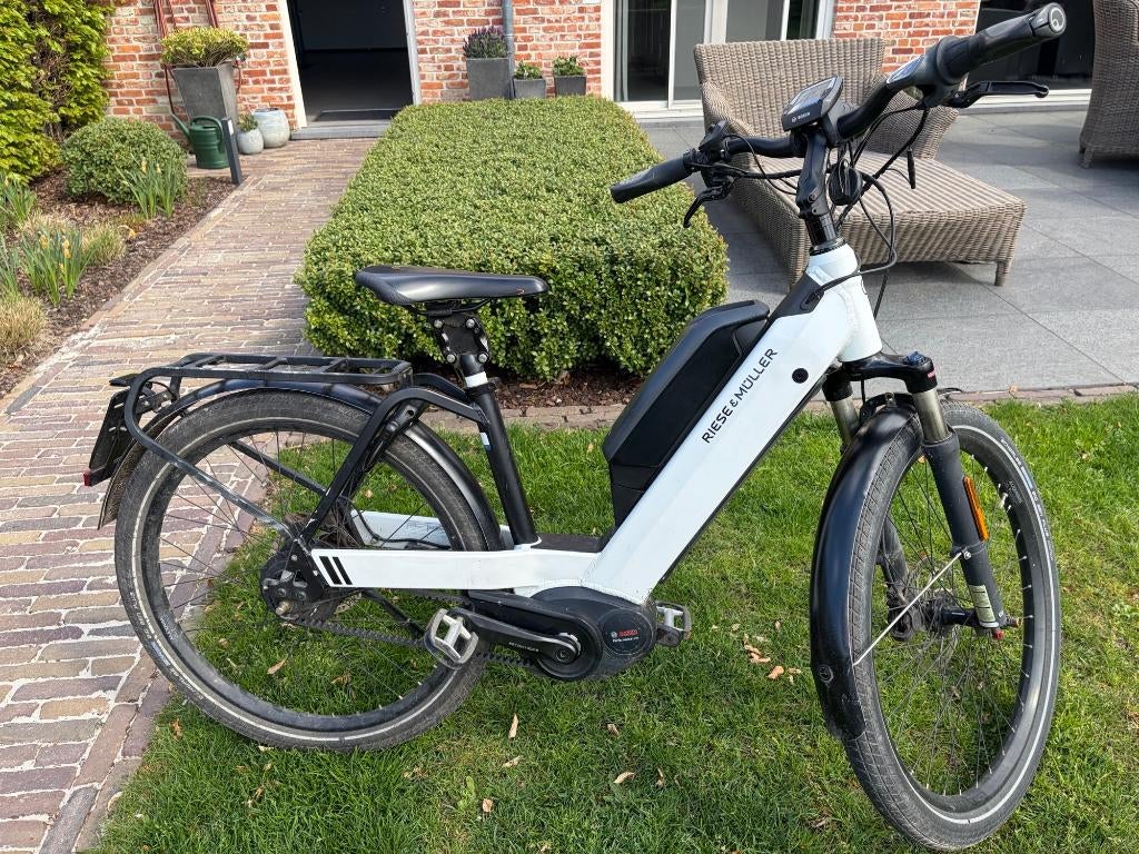 speedpedelec RIESE&MULLER NEVO GT VARIO HS 43 (26") 1000WH, Fietsen en Brommers, Elektrische fietsen, Gebruikt, Minder dan 47 cm