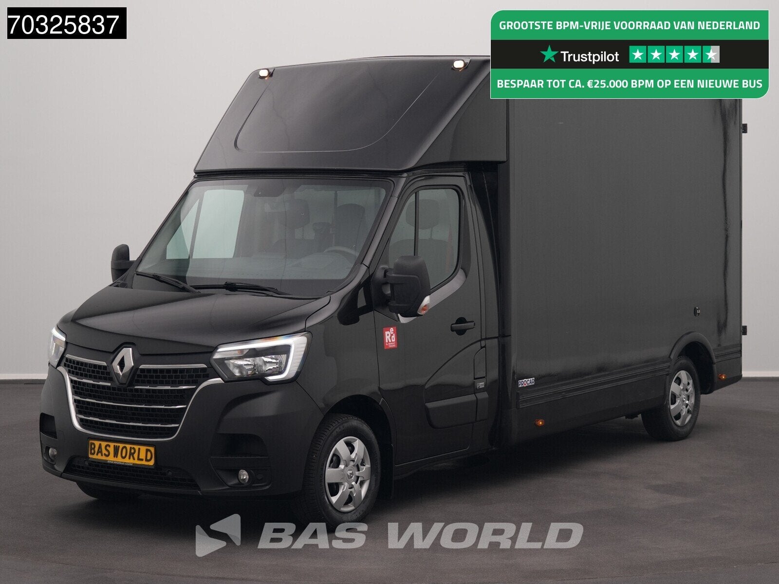 Renault Master 145PK Bakwagen Meubelbak Zijdeur Achterdeuren, 145 ch, Achat, Euro 6, Entreprise