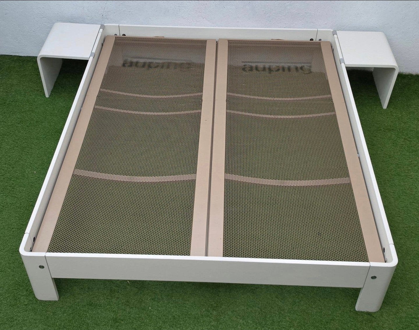 Auping Auronde Bed 180x200cm met 2 Bijzettafeltjes, Huis en Inrichting, Ophalen of Verzenden