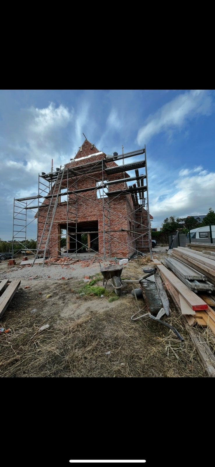 Stelling. 200 m2, Doe-het-zelf en Bouw, Ophalen, Zo goed als nieuw