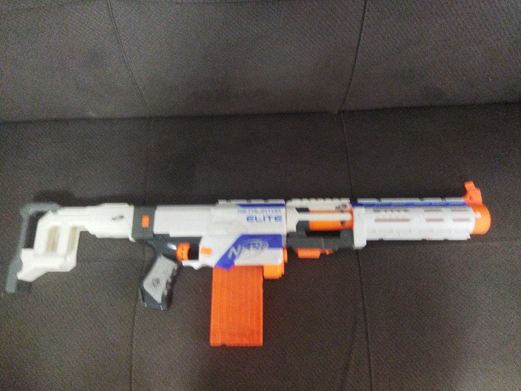 Nerf geweer, Ophalen, Zo goed als nieuw