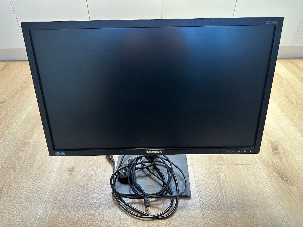 Samsung S24C650PL 24" Full HD monitor (HDMI, DisplayPort), Computers en Software, 3 tot 5 ms, DisplayPort, In hoogte verstelbaar