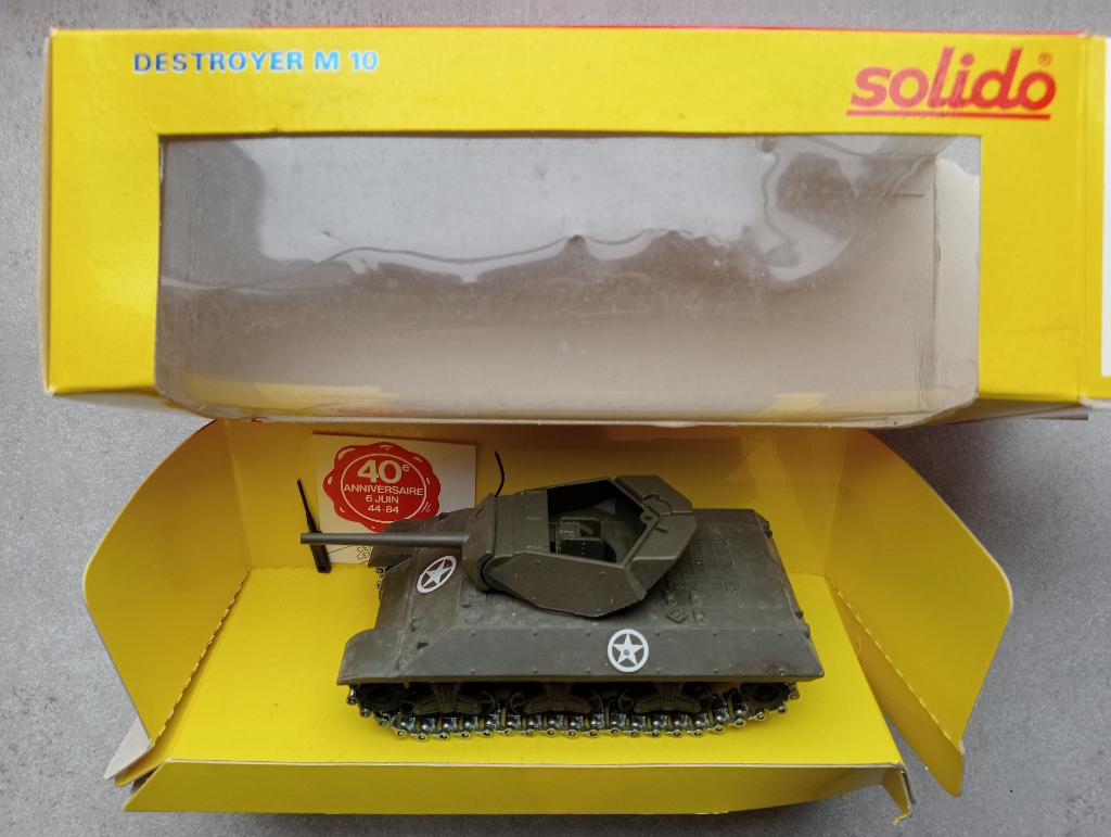 40e verjaardag 7030-4 M10 Destroyer (Solido), Verzenden, Zo goed als nieuw, Overige typen, Overige merken