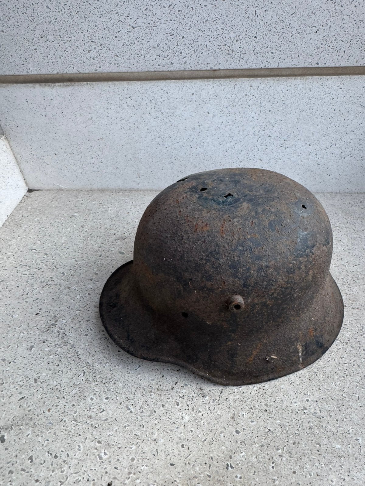 Wo1 Duitse helm, Ophalen of Verzenden