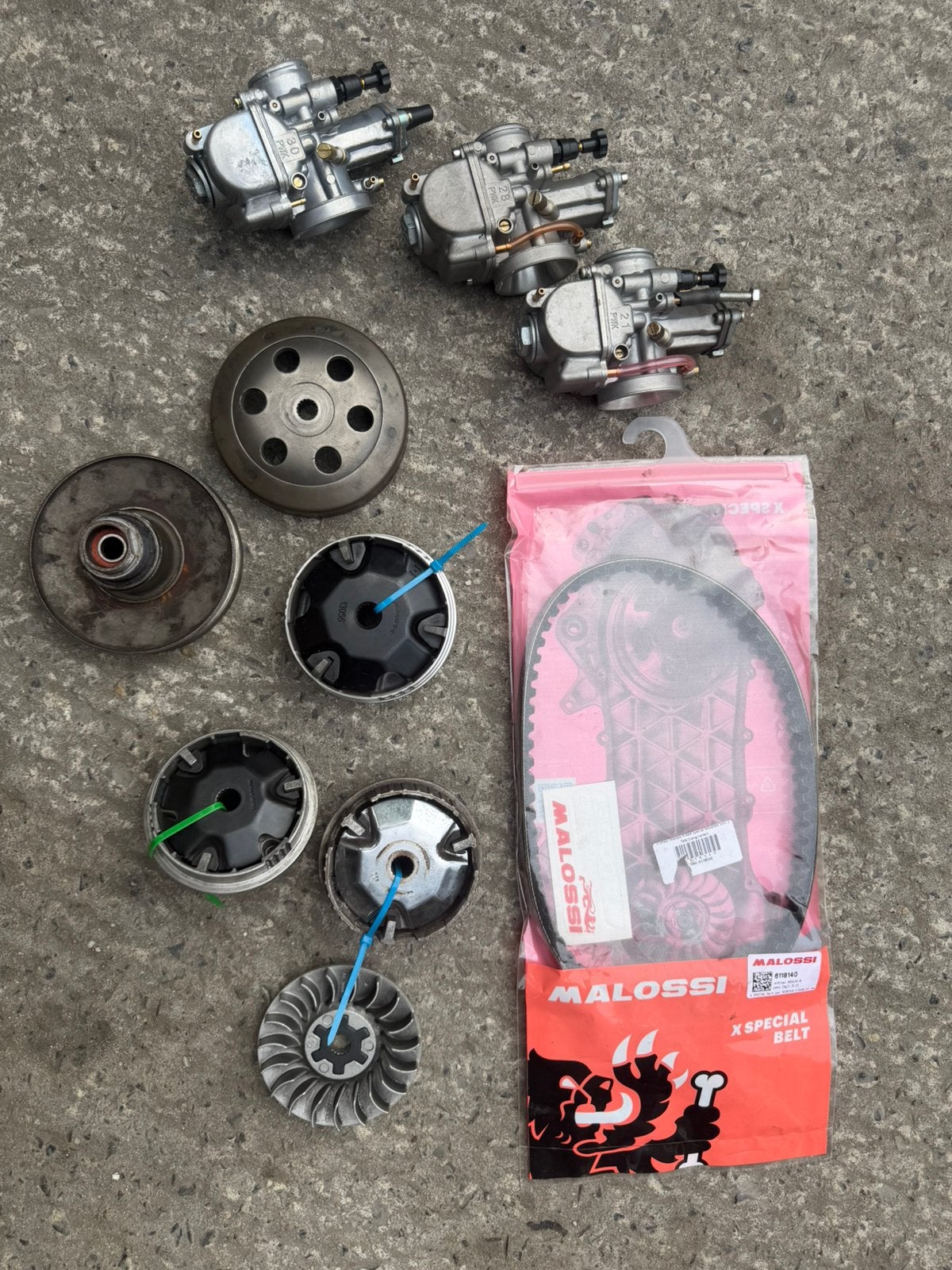Onderdelen booster aerox, Enlèvement ou Envoi, Comme neuf, Autres types