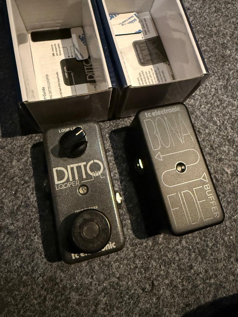 Tc electronic Ditto + buffer TE KOOP!, Muziek en Instrumenten, Effecten, Ophalen of Verzenden, Zo goed als nieuw, Overige typen
