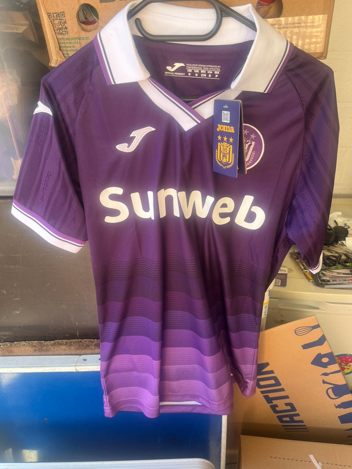Shirts Rsc Anderlecht, Ophalen of Verzenden, Zo goed als nieuw
