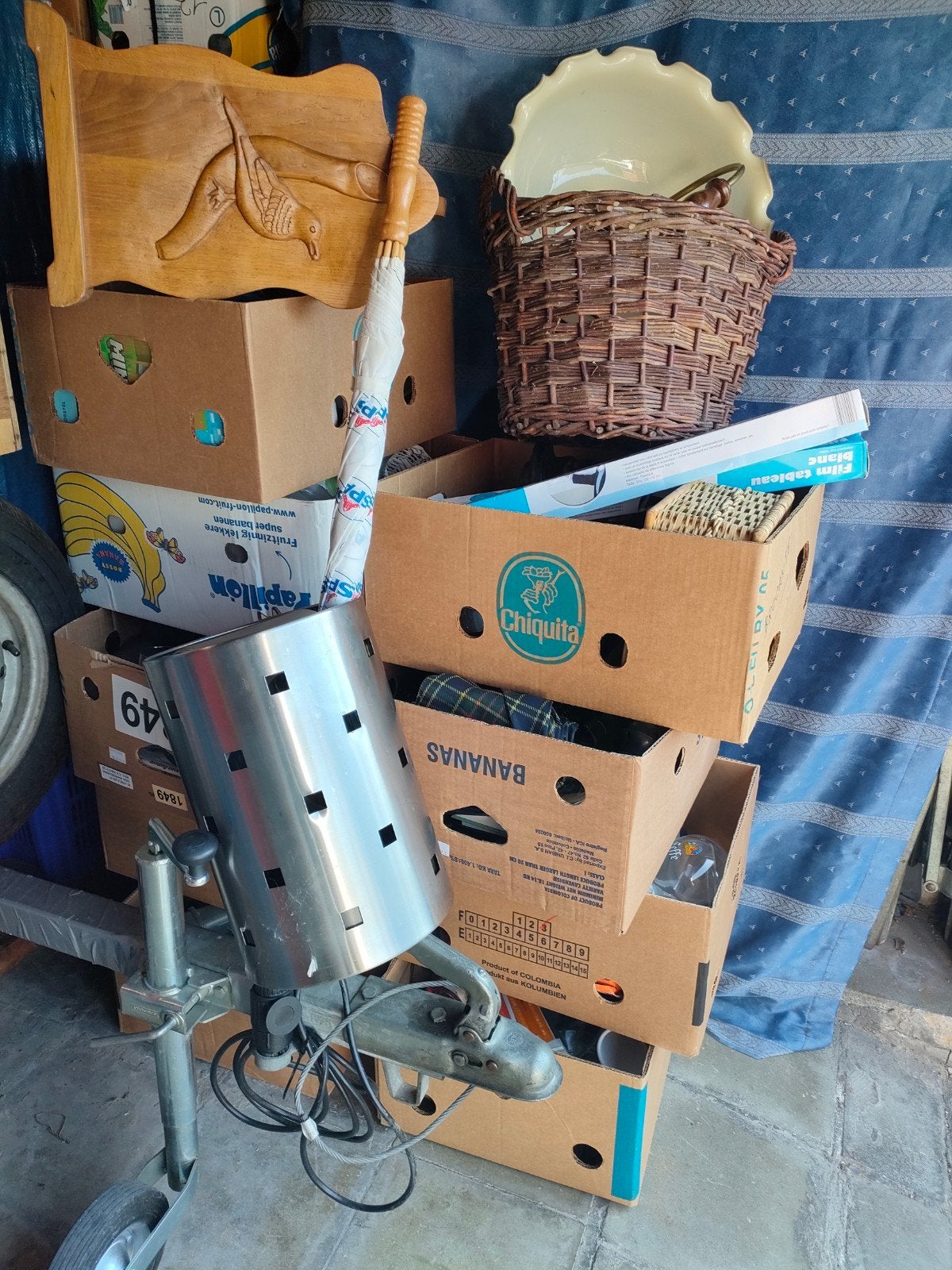 Lot de matériel de brocante, Enlèvement