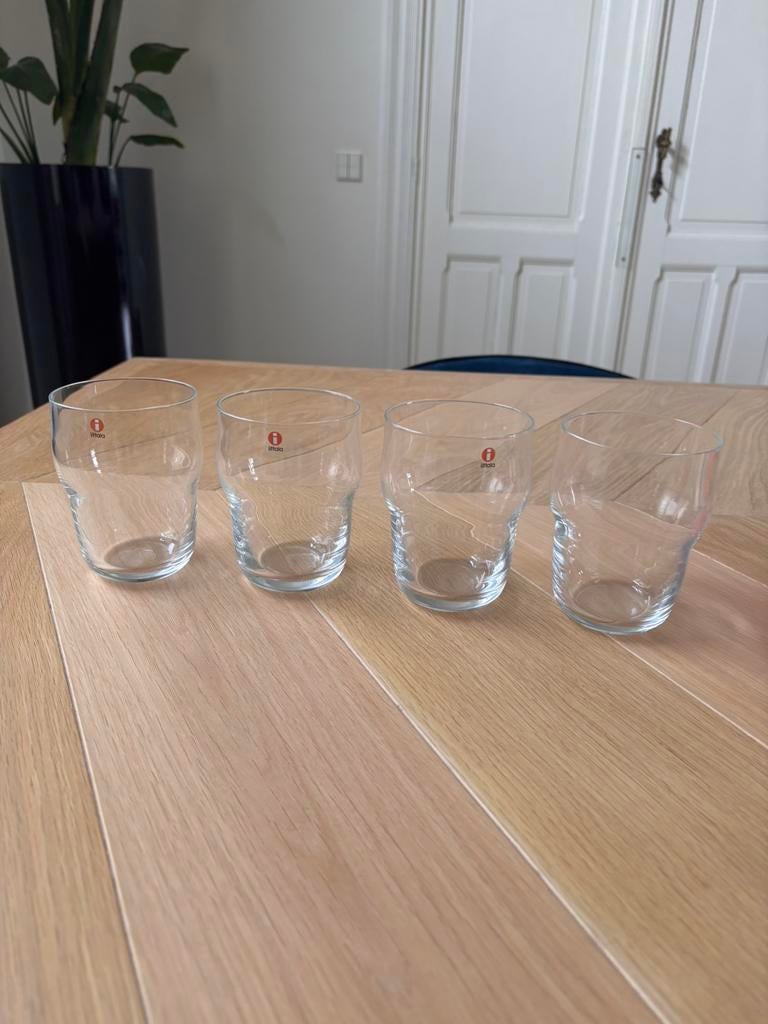 4 verres iittala Lempi, Enlèvement, Comme neuf