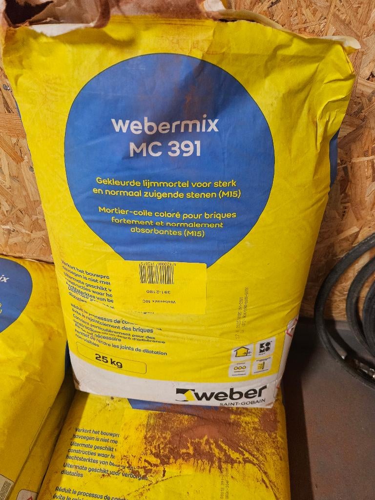 Webermix MC391-2180 lijmmortel rood, Ophalen, Nieuw, Overige typen