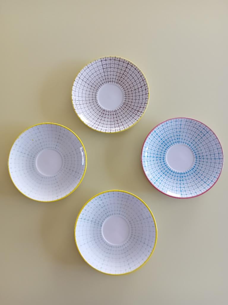 Onderbordjes, Enlèvement, Comme neuf, Porcelaine, Tasse et/ou soucoupe