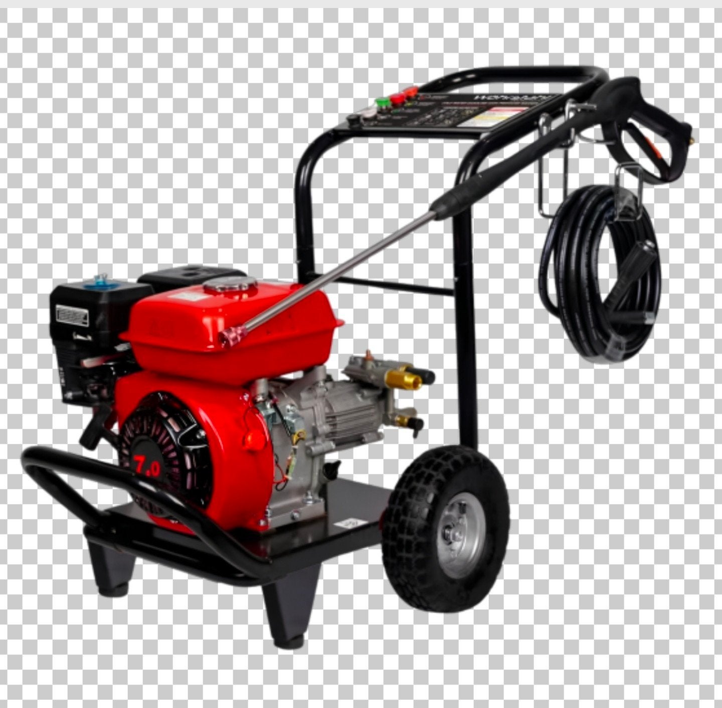 Nettoyeur haute pression à essence Wöhrstahl LN180B — 7,0 HP, Jardin & Terrasse, Enlèvement ou Envoi, Essence