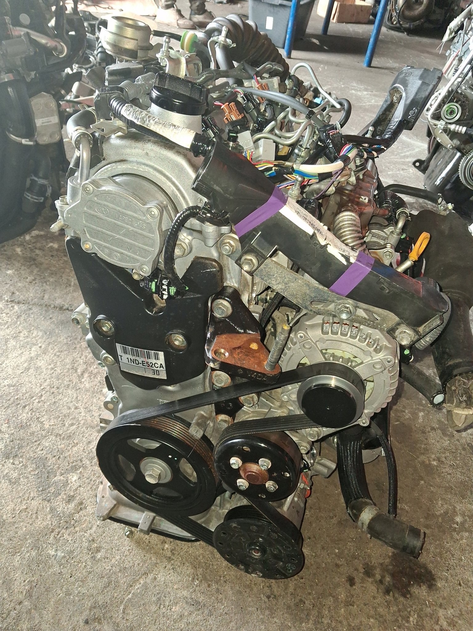 Moteur 1NDTV Complet AURIS TOYOTA, Envoi, Utilisé, Daihatsu
