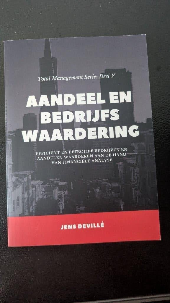 Aandelen Bedrijfswaardering – Jens Deville, Boeken, Geld en Beleggen, Ophalen of Verzenden, Jens Devillé, Zo goed als nieuw