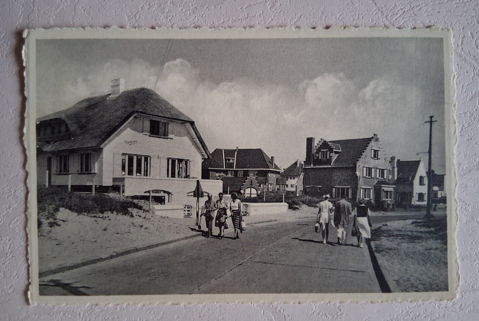 vintage Postkaart Duinbergen, Enlèvement ou Envoi