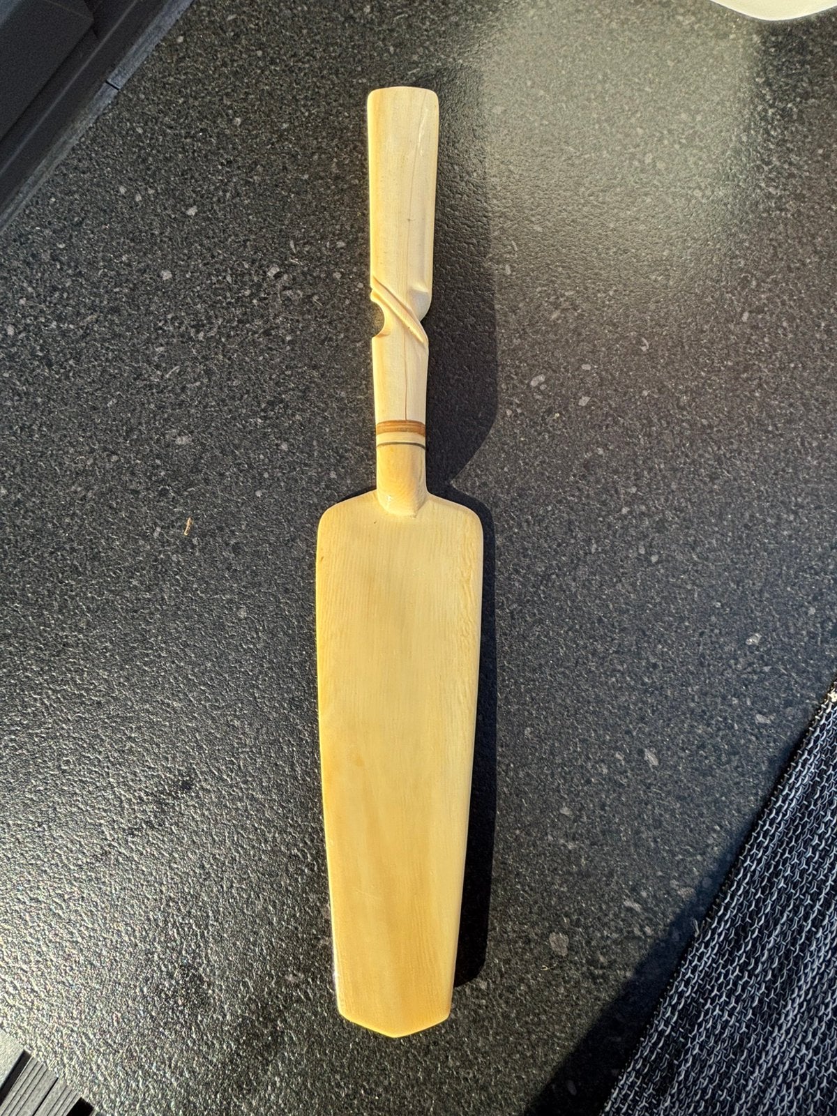 Antieke taartenschep Belg Congo, vermoedelijk ivoor, 30 cm, Antiek en Kunst, Ophalen
