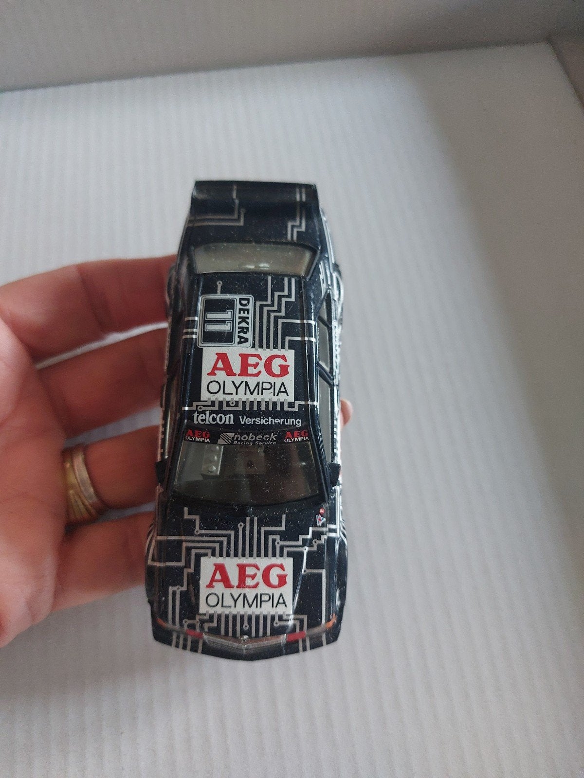 voiture miniature Mercedes Benz 190E 2.5 16 AEG, Hobby en Vrije tijd, Ophalen, Auto, MiniChamps