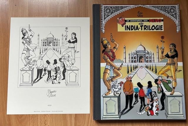 NERO - DE INDIA TRILOGIE LUXE HARDCOVER GROOT FORMAAT SLEEN, Boeken, Stripverhalen, Zo goed als nieuw, Eén stripboek, Ophalen of Verzenden