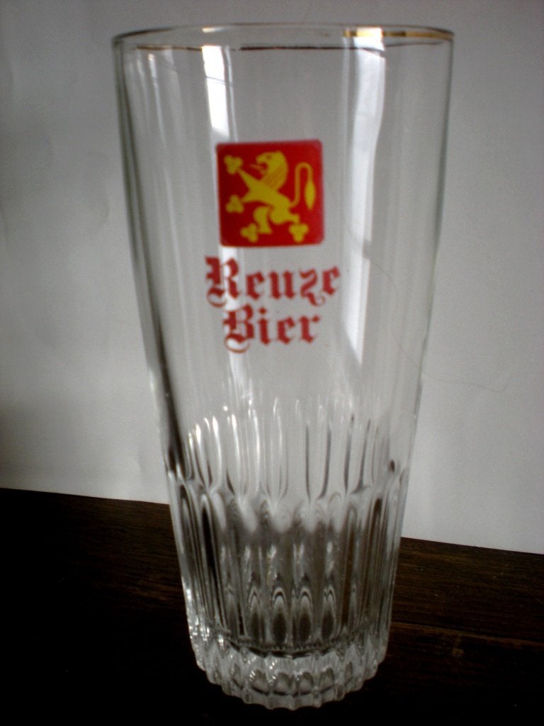 REUZE BIER, Ophalen of Verzenden, Zo goed als nieuw, Glas of Glazen