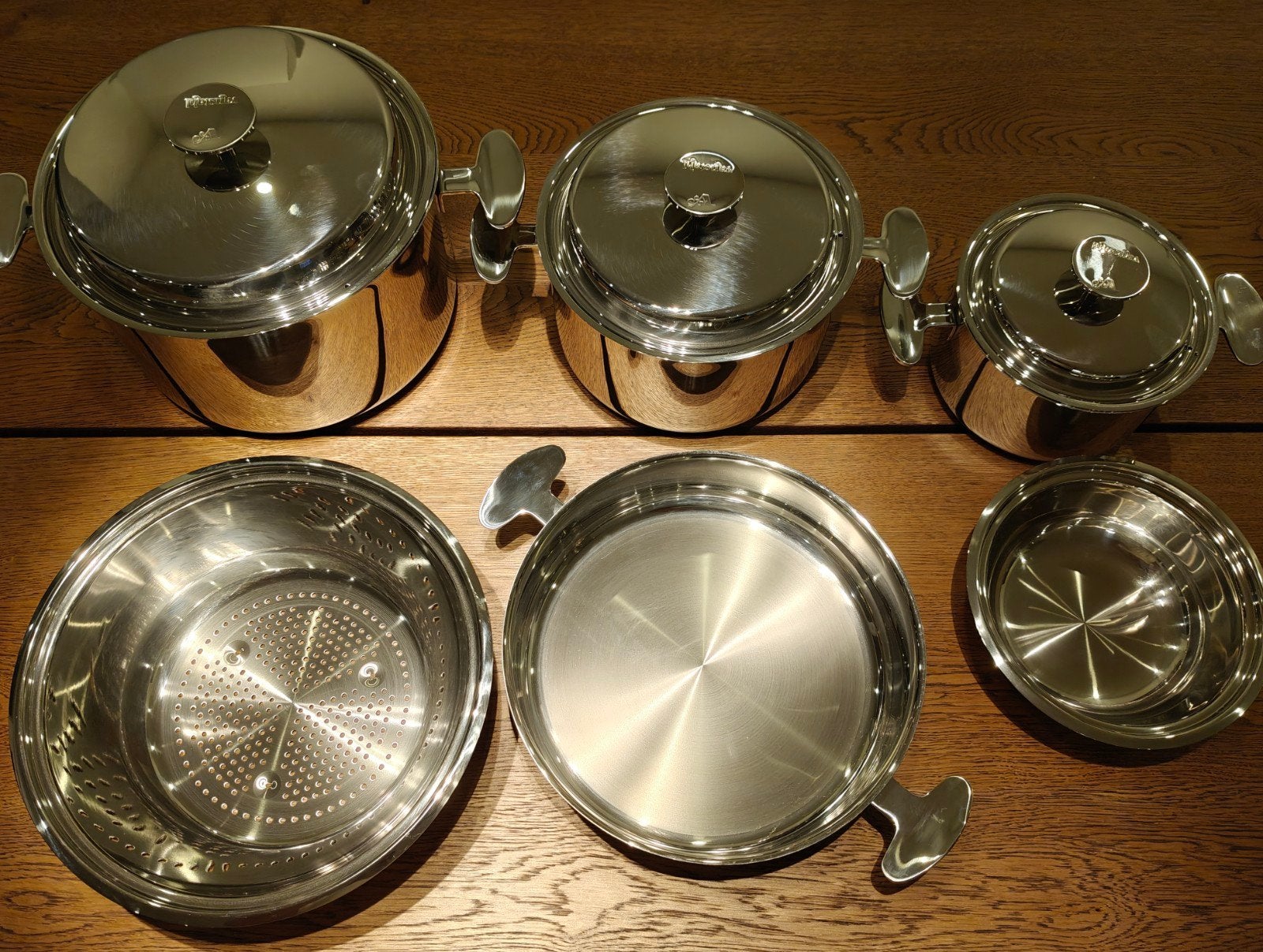 casseroles Vansthal, Maison & Meubles, Neuf, Inox, Enlèvement, Compatible induction