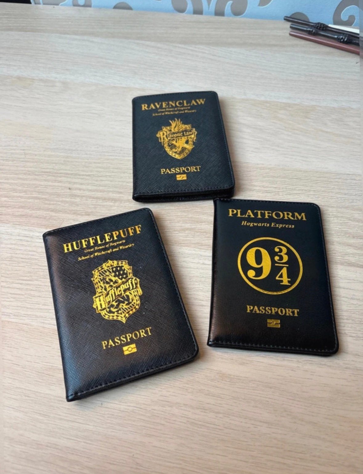 Passeports Harry Potter en similicuir, Collections, Enlèvement ou Envoi, Comme neuf, Autres types