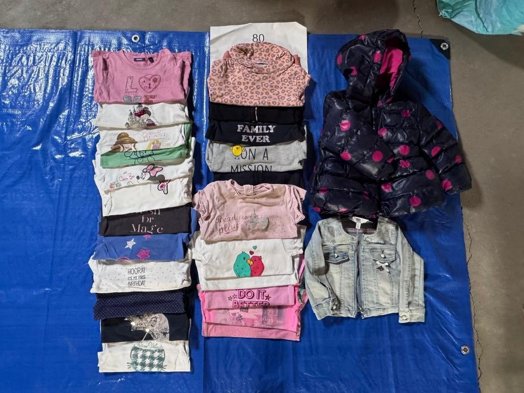 Babykledij pakket maatje 80  70stuks, Ophalen