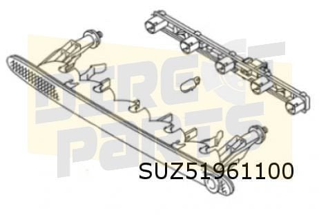 Suzuki Celerio derde remlicht Origineel! 3582084M01, Neuf, -, -, -
