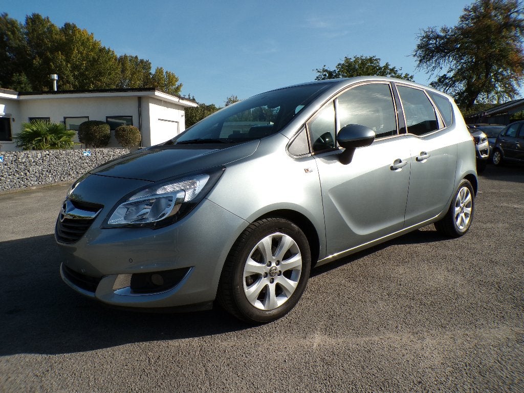 Opel Meriva 1.4i Clima/CT OK/Garanti/67.000km, Autos, Volant multifonction, Argent ou Gris, Achat, Euro 6