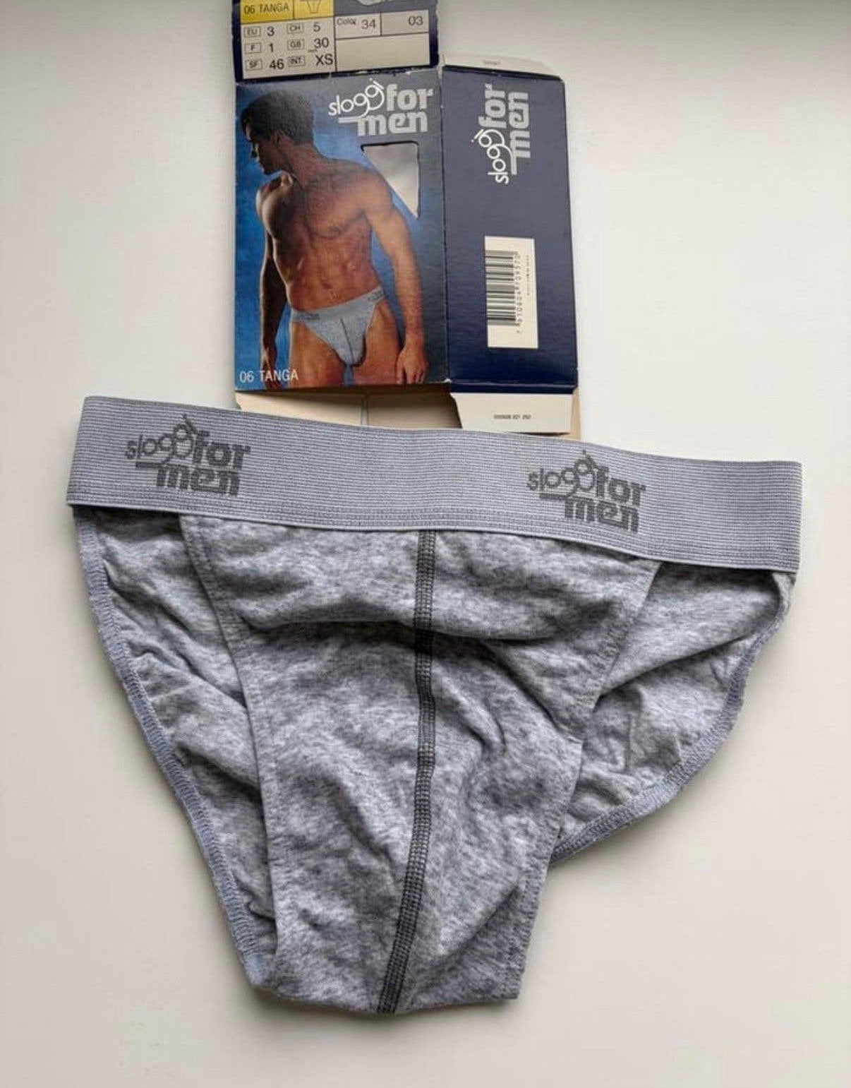 Sloggi For Men Tanga Nieuw, Verzenden, Grijs, Slip