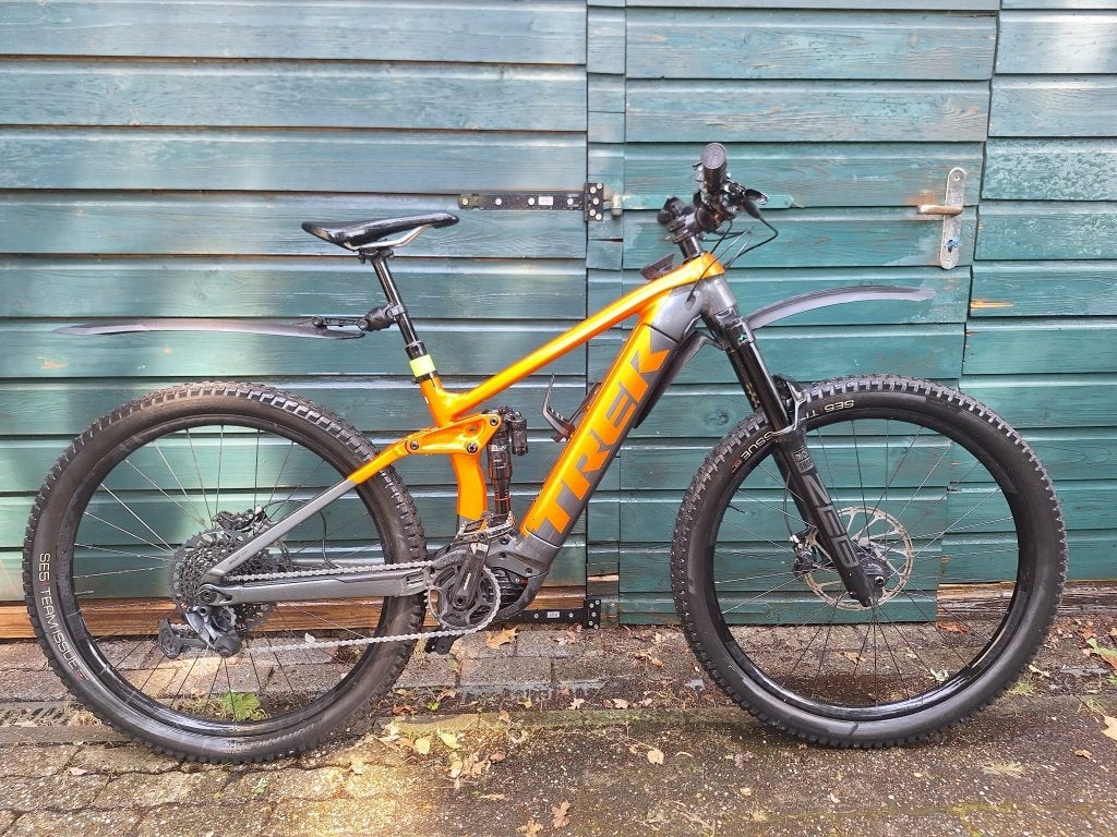E-MTB Trek Rail 9GX (model 2022), Fietsen en Brommers, Ophalen, 49 tot 53 cm, Zo goed als nieuw, Schijfrem