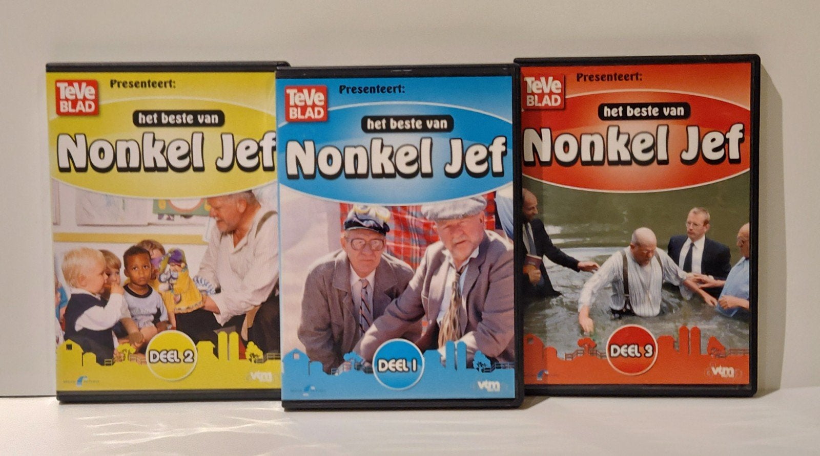 Le meilleur d'Oncle Jef - Coffret DVD, parties 1, 2 et 3, Suppléments, Enlèvement ou Envoi, Néerlandais, Néerlandais