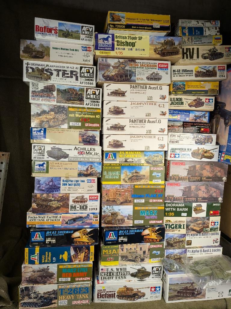 Modelbouwdozen - 1/35 - Opruiming, Ophalen of Verzenden, Tank, Tamiya