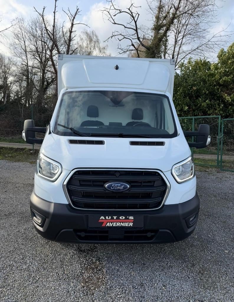 Ford Transit 2.0 // 160 Pk // Automaat // D'Hollandia Brug, Auto's, Bestelwagens en Lichte vracht, 4 deurs, Stof, 1995 cc, Wit