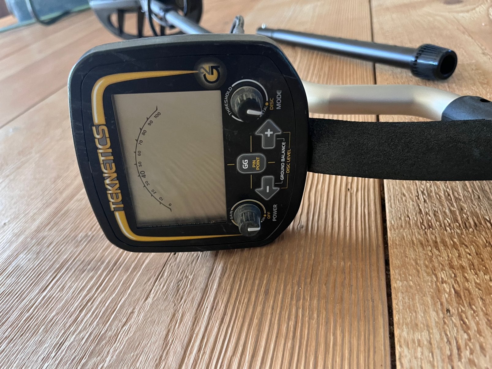 Teknetics metaaldetector, Hobby en Vrije tijd, Ophalen of Verzenden, Zo goed als nieuw, Teknetics