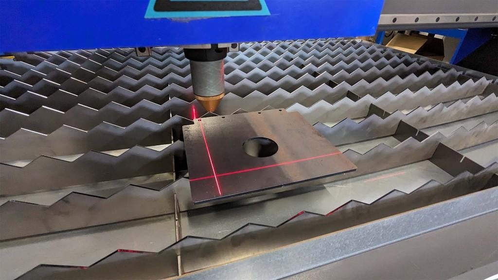 découpeuse au plasma CNC, Enlèvement, Neuf