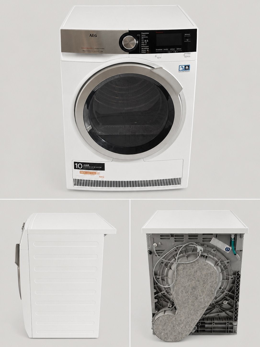 AEG Lavatherm 8000 Series AbsoluteCare, Elektronische apparatuur, Droogkasten, Ophalen, Zo goed als nieuw