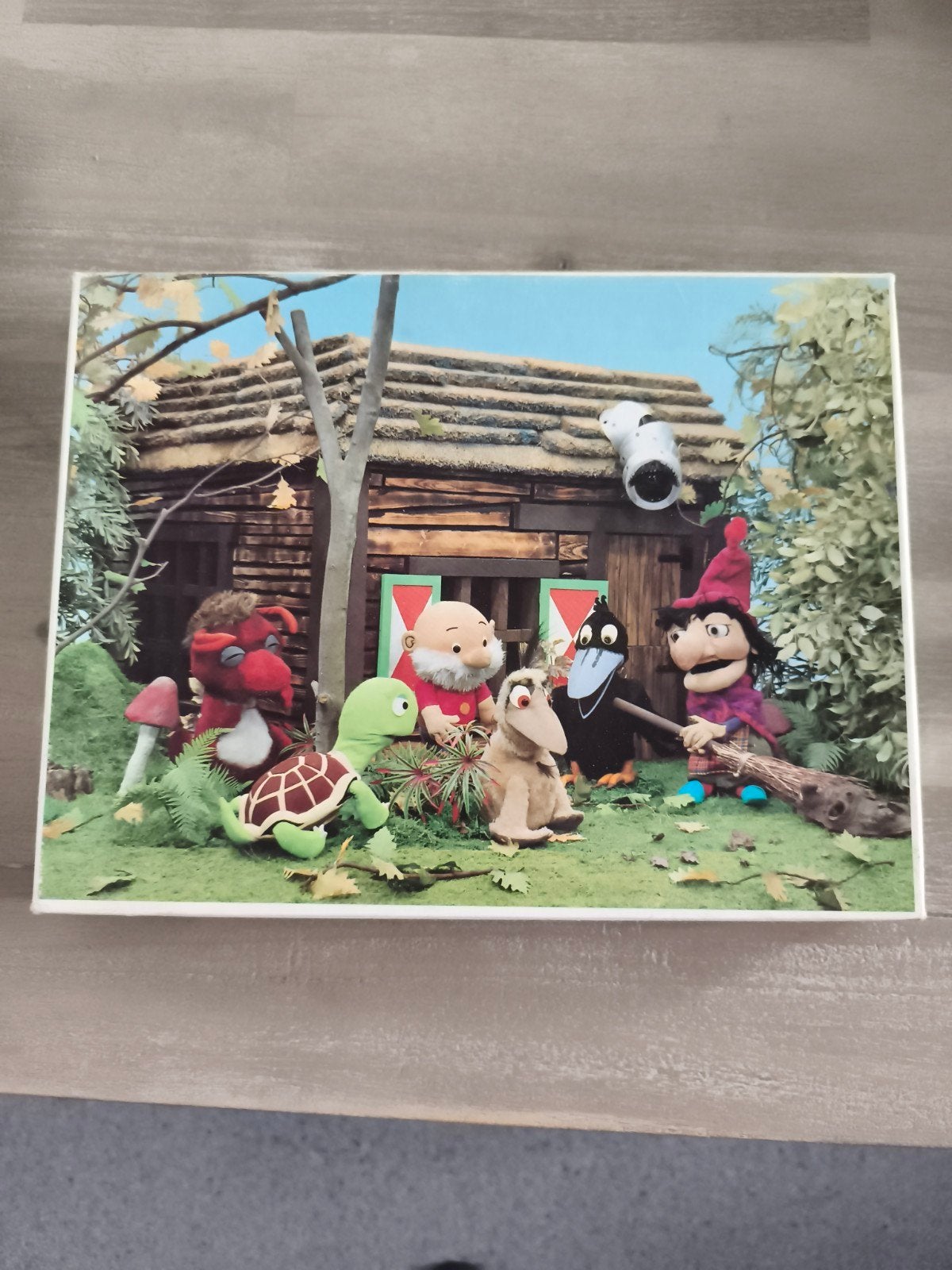 Puzzel Paulus de boskabouter, Ophalen