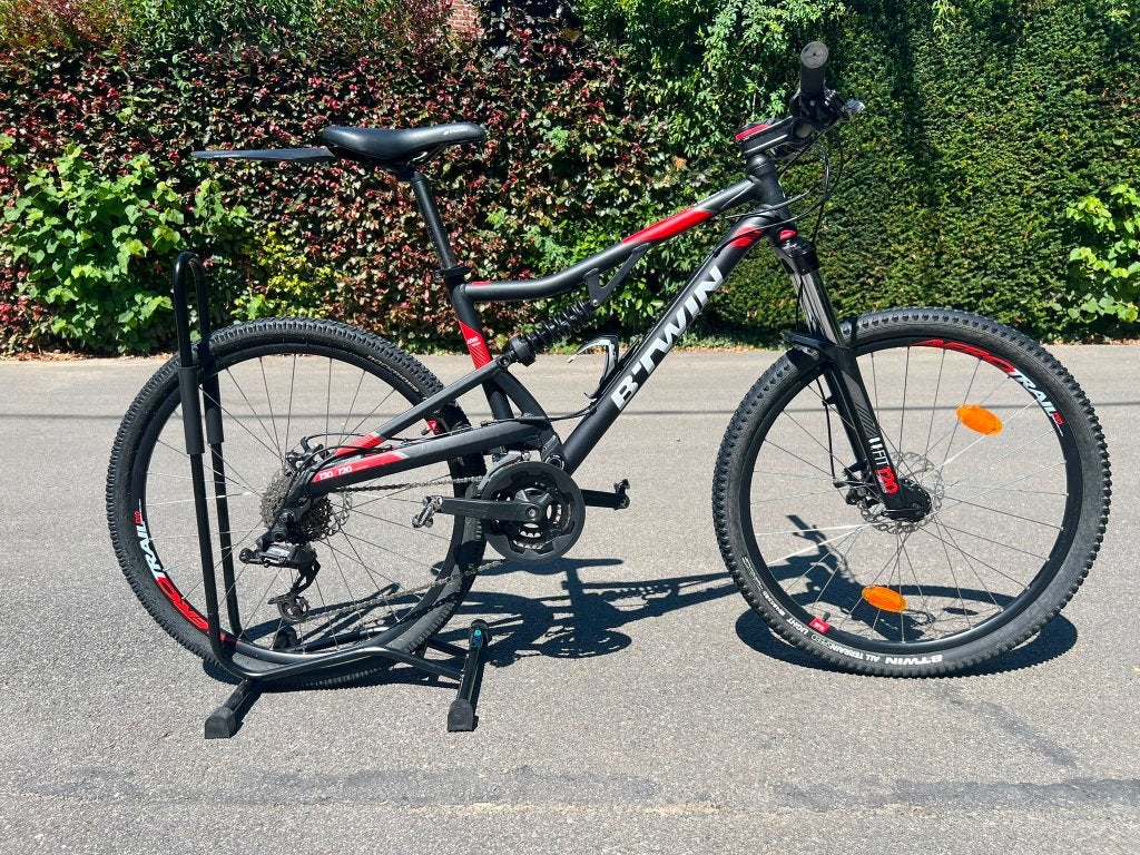 VTT Rockrider full suspendu 520s Taille M, Vélos & Vélomoteurs, Autres marques, Comme neuf, Enlèvement, Hommes
