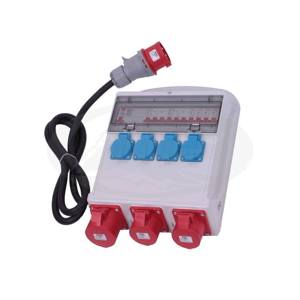 Stroom Verdeelkast 380V / 220V (gezekerd), Verzenden