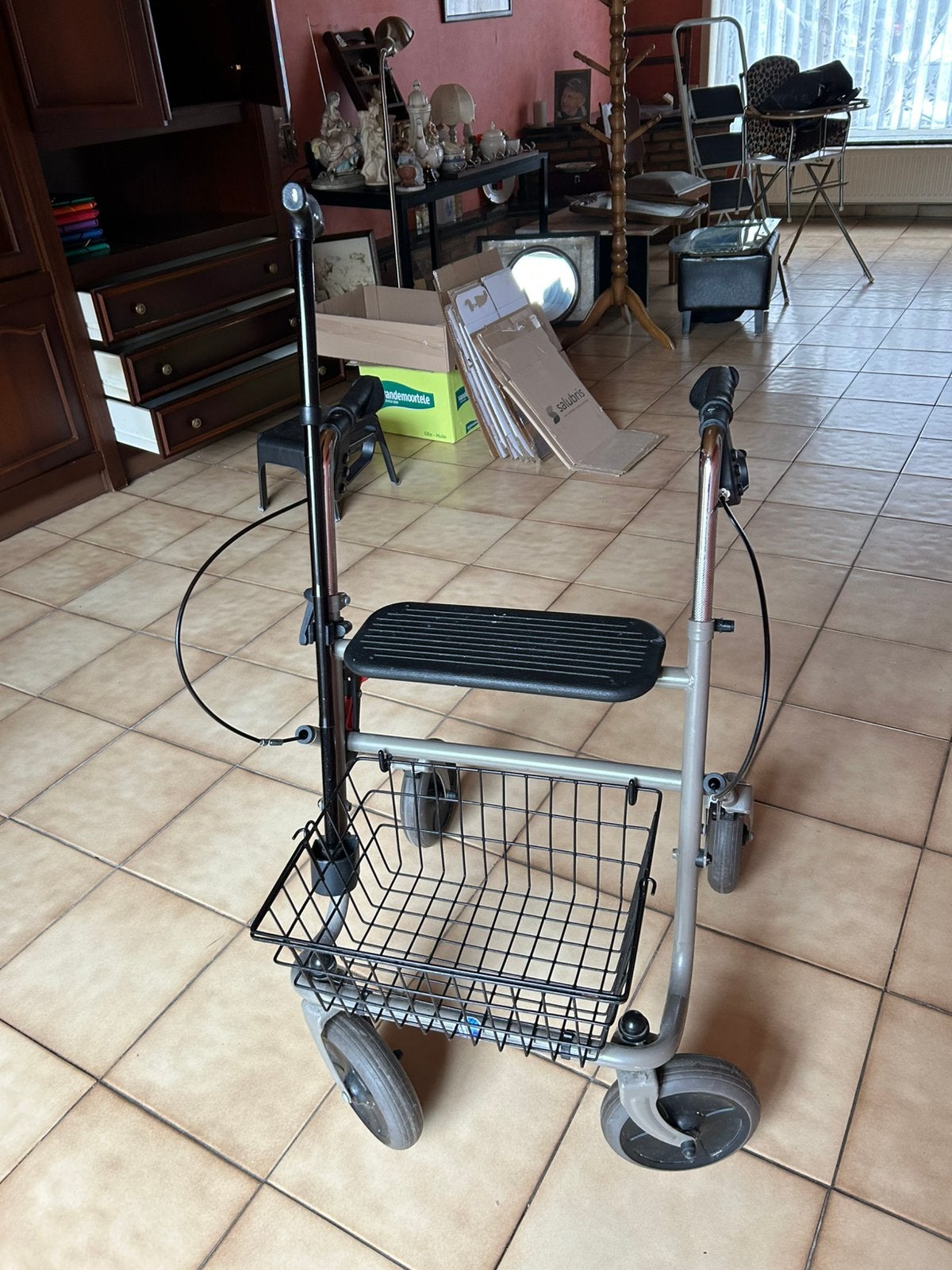 Rollator met stok, Diversen, Ophalen, Zo goed als nieuw